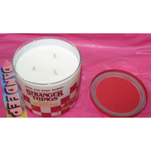 Load image into Gallery viewer, Bath & Body Works Stranger Things Argyle's Pineapple Pizza Scented Jar Candle