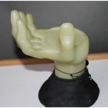 Load image into Gallery viewer, Bath & Body Works Halloween Frankenstein Glow In The Dark Hand Candle Holder