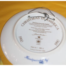 Load image into Gallery viewer, B&G Bing & Grandahl 1990 Plate No 1 338B Christmas Eve America At The Capitol