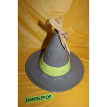 Load image into Gallery viewer, Rae Dunn Tonight We Fly Large Witch Hat Ceramic Birdhouse Feeder Halloween