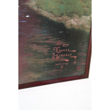 Load image into Gallery viewer, Thomas Kinkade Quiet Evening Offset Lithograph 1998 Framed Artist Signed 24x30