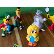 Load image into Gallery viewer, Vintage 6 Piece Muppets Toys Bert Big Bird Tara Toys Figurine Disney Baloo