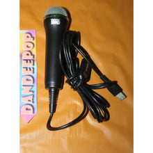 Load image into Gallery viewer, Rockband OEM Mic USB Microphone Music Video Game Instrument Black Controller