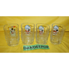Load image into Gallery viewer, Disney Magic Kingdom Mickey Mouse McDonalds 4 Piece Fantasia 2000 WDW Glassware
