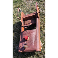 Load image into Gallery viewer, Antique AMF Hook And Ladder Pedal Car Firetruck Red Steel With Siren intact Toy