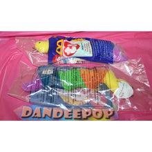 Load image into Gallery viewer, Pair Of Ty Teenie Beanie Babies McDonald's Happy Meal Toys Inch Inchworm 4 1998