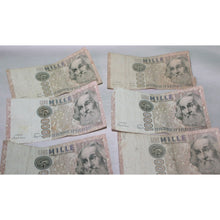 Load image into Gallery viewer, 10 Marco Polo 1000 Lire Mille Banca D'Italia Italy Paper Money 1982