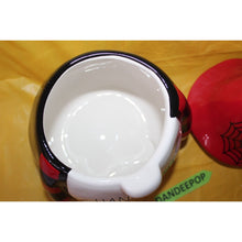 Load image into Gallery viewer, Rae Dunn Handsome Devil Gnome Seal Tight Ceramic Canister Halloween Spider Web