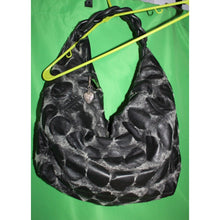 Load image into Gallery viewer, Laura di Maggio Milano Genuine Leather Hobo Patch Handbag With Braided Handle