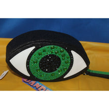 Load image into Gallery viewer, Bath And Body Works Eyeball Glittered Clutch Cosmetic Handbag Halloween 2024