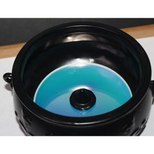 Load image into Gallery viewer, Bath & Body Works Black Footed Round Cauldron Body Care Holder Vanity Halloween