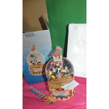 Load image into Gallery viewer, Disney Store Mickey's Yankee Doodle Dandy Musical Snow Water Globe July 4 1776