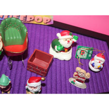Load image into Gallery viewer, Vintage Lot Of 11 Piece 1980's 90's Hallmark Merry Miniatures Christmas Santa's