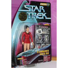 Load image into Gallery viewer, Playmates Star Trek 10th Anniv Lt. Com Jadzia Dax Serialized S1 Warp Factor Toy
