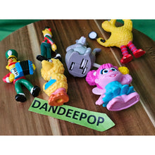 Load image into Gallery viewer, Vintage 6 Piece Muppets Toys Bert Big Bird Tara Toys Figurine Disney Baloo