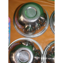 Load image into Gallery viewer, Vintage TWA Oneida 4 Piece Stainless Steel Serving Food Airline Bowls