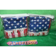 Load image into Gallery viewer, 10 Pack Of Multifunctional Tube Bandanna American Flag Design Stars Stripes