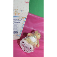 Load image into Gallery viewer, Enesco Cherished Teddies Be Mine Girl Bear With Bow And Arrow Figurine 1994