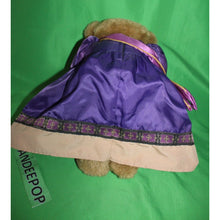 Load image into Gallery viewer, The Vermont Teddy Bear Co. Queen For A Day Honey Color Complete Companion 15"