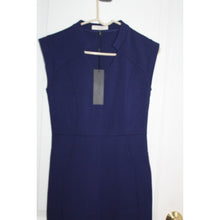 Load image into Gallery viewer, Halston Heritage Sleeveless Astral Blue Dress Size Women's 4