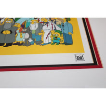 Load image into Gallery viewer, The Simpsons Where's Bart? Giclee Framed Art Limited Ed 303/500 200 Episode Fox