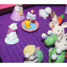 Load image into Gallery viewer, Hallmark Vintage 22 Piece Easter Holiday Rabbit Lamb Chick Egg Merry Miniatures