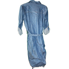 Load image into Gallery viewer, Vince Camuto Boho Spirit Fashion Retro Wash Denim Blue Dress Size Women's 2