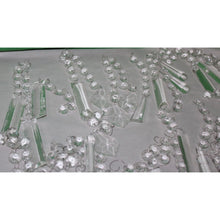 Load image into Gallery viewer, Over 25 Strands Dangling Chandelier Crystals Lampwork Pieces Crafts Restoration