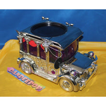 Load image into Gallery viewer, Bath & Body Works Light Up Chrome Hearse Water Globe Jar Candle Holder 2024