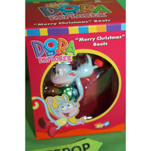 Load image into Gallery viewer, American Greetings Carlton Dora The Explorer Merry Christmas Boots Ornament 022J