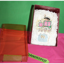 Load image into Gallery viewer, Hallmark Crown Reflections Frosty Friends Ed Seale Glass Holiday Ornament 1999