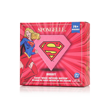 Load image into Gallery viewer, Supergirl™ Berry Body Buffer | DC Superhero
