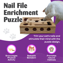Load image into Gallery viewer, *The Original* Cat Nail File Enrichment Box