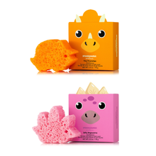 Load image into Gallery viewer, Sally Stegosaurus & Tina Triceratops Dinosaur Set