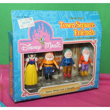 Load image into Gallery viewer, Disney Magic Town Square Friends Snow White And Three Dwarfs Figurines Sears