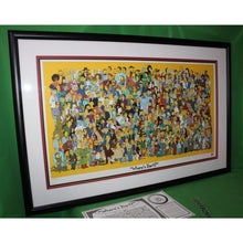 Load image into Gallery viewer, The Simpsons Where's Bart? Giclee Framed Art Limited Ed 303/500 200 Episode Fox