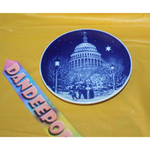 Load image into Gallery viewer, B&G Bing & Grandahl 1990 Plate No 1 338B Christmas Eve America At The Capitol