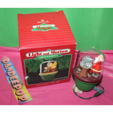 Load image into Gallery viewer, Hallmark Light And Motion Perfect Portrait Vintage 1987 Christmas Ornament