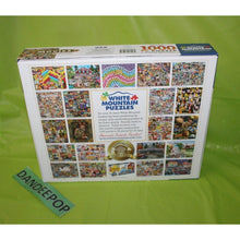 Load image into Gallery viewer, White Mountain 1000 Piece Jigsaw Puzzle Movies 1338 Complete With Poster 24 x 30
