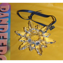 Load image into Gallery viewer, Swarovski Snowflake Crystal Holiday Christmas Annual 1998 Ornament