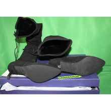 Load image into Gallery viewer, Stuart Weitzman Tiemodel Black Suede High Heel Boots G232996 Women's 6.5M