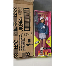 Load image into Gallery viewer, NFL Super Bowl LIX Barbie Signature Doll Exclusive Philadelphia Eagles Fan 2025