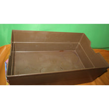 Load image into Gallery viewer, TWA Airlines Brown Plastic Empty Galley Kitchen Vintage Food Storage Container