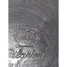 Load image into Gallery viewer, Antique Pilgrim 2339 F S Crest Solid Pewter Metal Vase Bowl Centerpiece