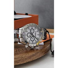 Load image into Gallery viewer, Stuhrling Raceway 564 Watch Swiss Quartz Krysterna Crystal Men's Stainless 42mm