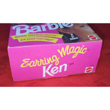 Load image into Gallery viewer, Vintage Mattel Barbie Earring Magic Ken Doll 1992 In Box With Clip On Earrings