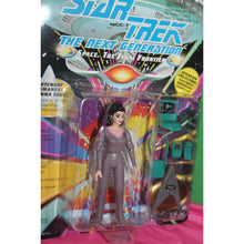 Load image into Gallery viewer, Star Trek The Next Generation Space Lieutenant Commander Deanna Troi 1992 Figure