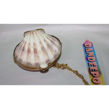 Load image into Gallery viewer, Vintage Original Clamshell Hinged Evening Bag Purse Nautical Design
