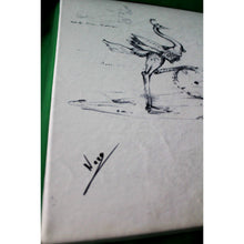 Load image into Gallery viewer, Nano Lopez Elizabeth Nanimals Ostrich Signature Art Giclee Canvas 186/199