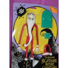 Load image into Gallery viewer, Disney The Nightmare Before Christmas Jack As Santa Bendable Figure Toy 1993 NBC